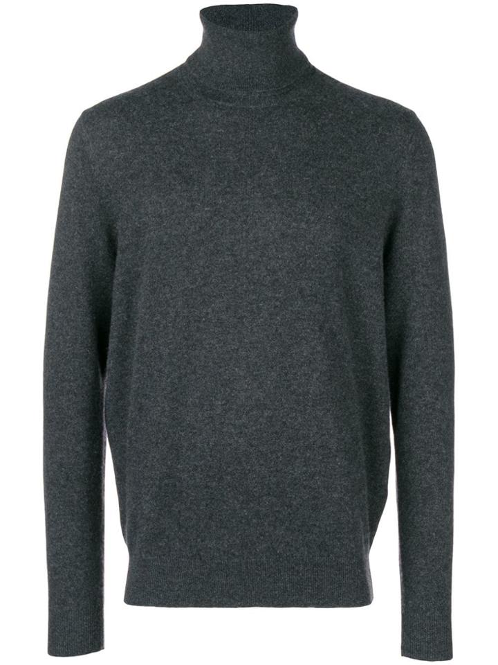 Chalayan Split Roll Neck Jumper - Grey