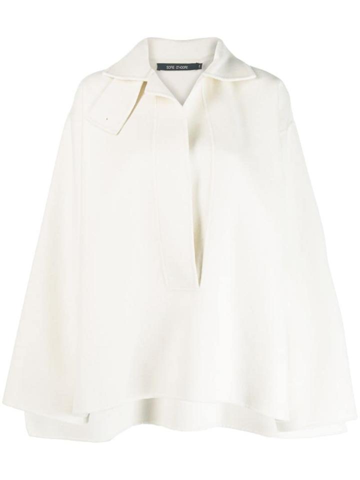 Sofie D'hoore Oversized Pullover Jacket - White