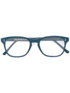 Cutler & Gross Square Frame Glasses - Blue
