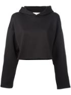 Golden Goose Deluxe Brand - Cropped Hoodie - Women - Cotton - M, Women's, Black, Cotton