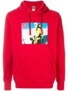 Supreme Tnf Photo Hooded Sweatshirt - Red