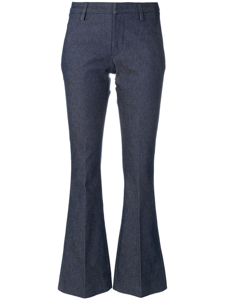 Dondup Flared Trousers - Blue