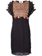 Figue Embroidered Midi Dress