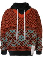 Maison Mihara Yasuhiro Knitted Long Sleeved Hoodie - Orange