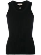 Emilio Pucci Fitted Tank Top - Black