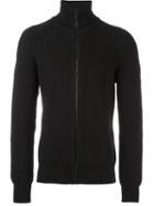Belstaff Zipped Roll Neck Cardigan