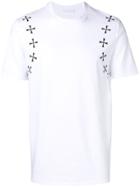 Neil Barrett Maltese Cross Printed T-shirt - White