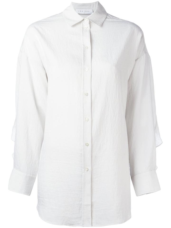 Iro Plain Shirt, Women's, Size: 34, Nude/neutrals, Rayon/nylon