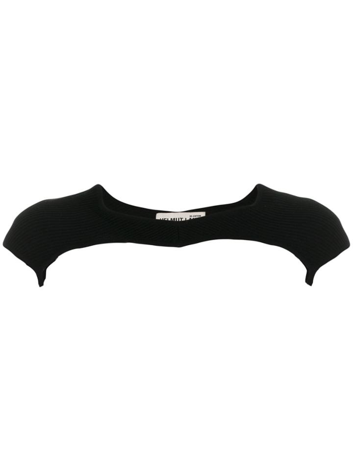 Helmut Lang Shoulder Caps Top Accessory - Black