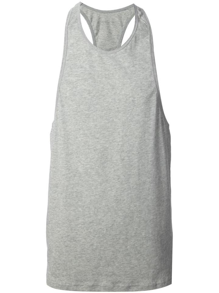 Dsquared2 Loose Tank Top, Men's, Size: Medium, Grey, Cotton/spandex/elastane
