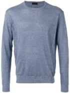 Z Zegna Crewneck Sweater - Blue