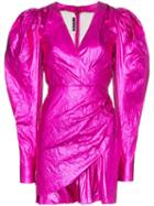Rotate Puff Sleeve Mini Dress - Pink