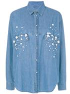 Forte Couture - Dyna Denim Shirt - Women - Cotton - 42, Blue, Cotton