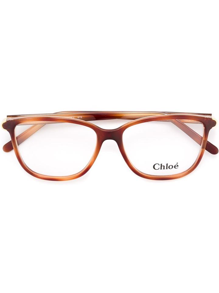 Chloé Tortoiseshell Glasses