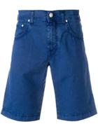 Jacob Cohen Slim Fit Chino Shorts - Blue
