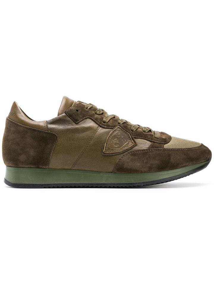 Philippe Model Tropez Mondial West Sneakers - Green