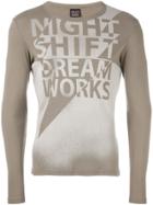 Walter Van Beirendonck Vintage Front Print T-shirt - Brown