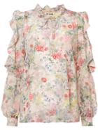 Secular. Lab Floral Longsleeved Blouse - Multicolour
