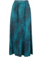 Vanessa Seward Dots Print Long Skirt