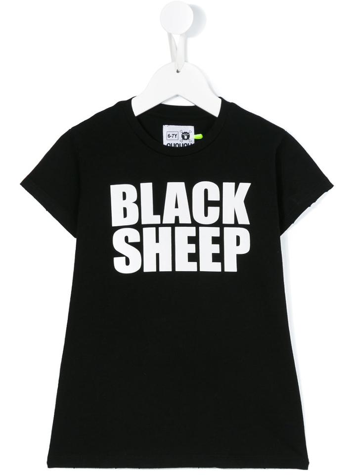 Nununu Black Sheep Print T-shirt, Toddler Boy's, Size: 3 Yrs