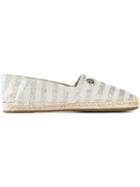 Michael Michael Kors Metallic Strip Espadrilles