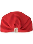 Ingie Paris Embroidered Ruched Hat