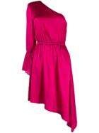 Federica Tosi Asymmetric Shift Dress - Pink