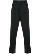Kappa Logo Print Regular Trousers - Black