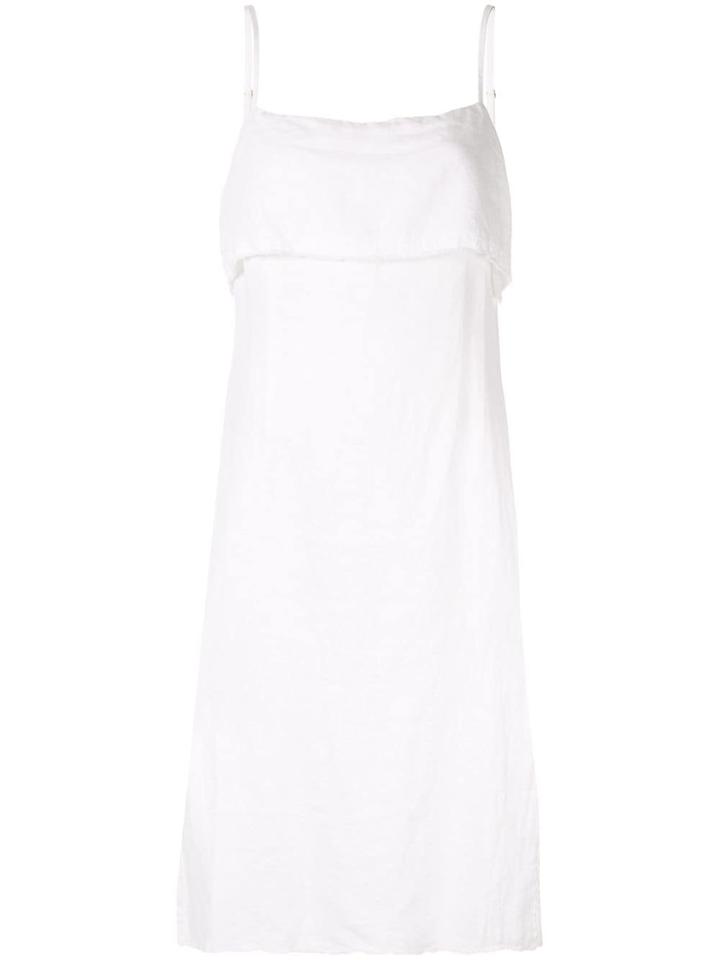 Venroy Terry Robe Dress - White