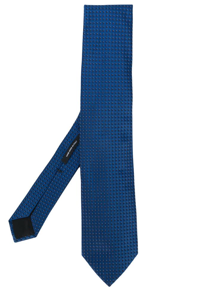 Boss Hugo Boss Woven Square Tie - Blue