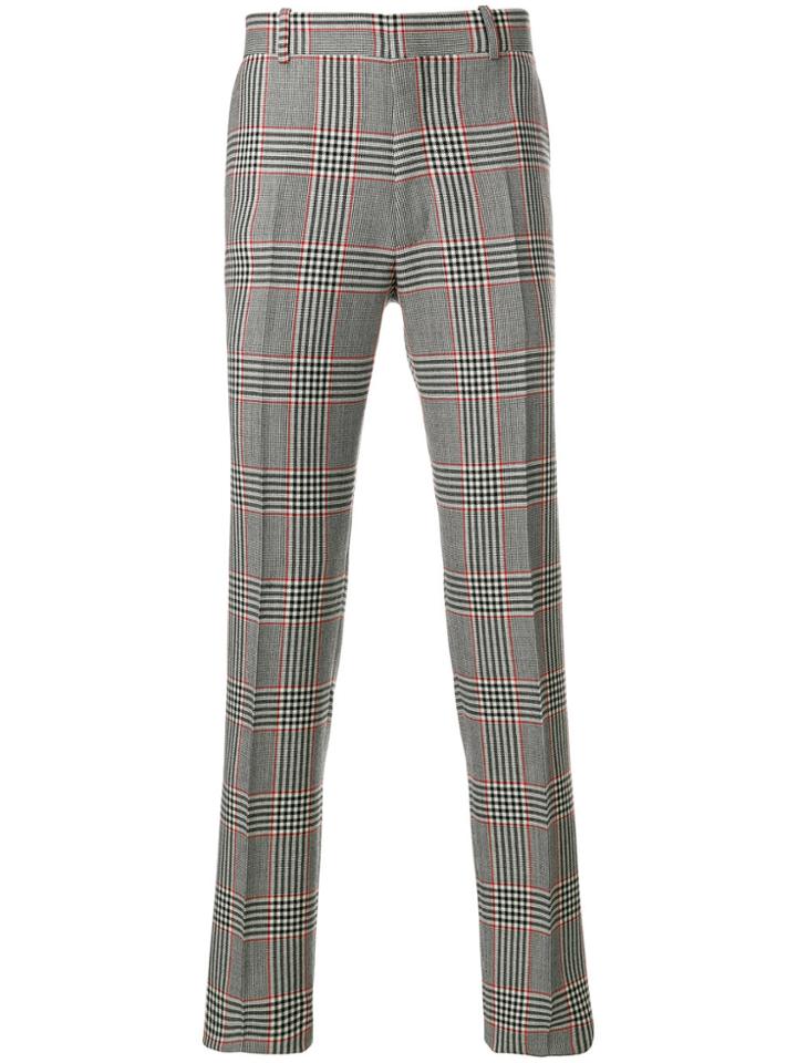 Alexander Mcqueen Tartan Trousers - Multicolour