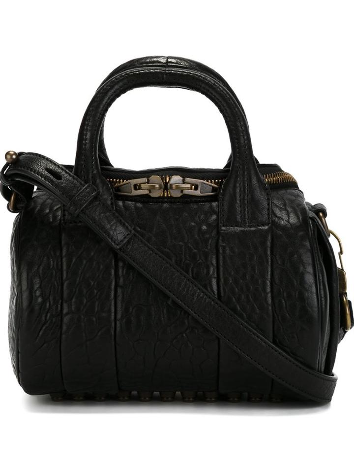 'rockie' Tote, Women's, Black, Lamb Skin, Alexander Wang