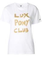 Bella Freud Lux Pony Club T-shirt - White