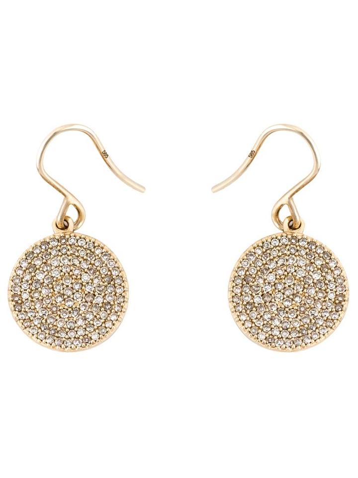 Astley Clarke 'icon' Diamond Earrings, Women's, Metallic