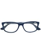 Tommy Hilfiger Rectangular Glasses - Blue