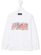 Dsquared2 Kids 'diaz' Long Sleeved T-shirt