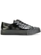 Adieu Paris Lace-up Sneakers - Black