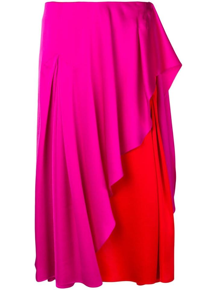 Kenzo Contrast Flared Skirt