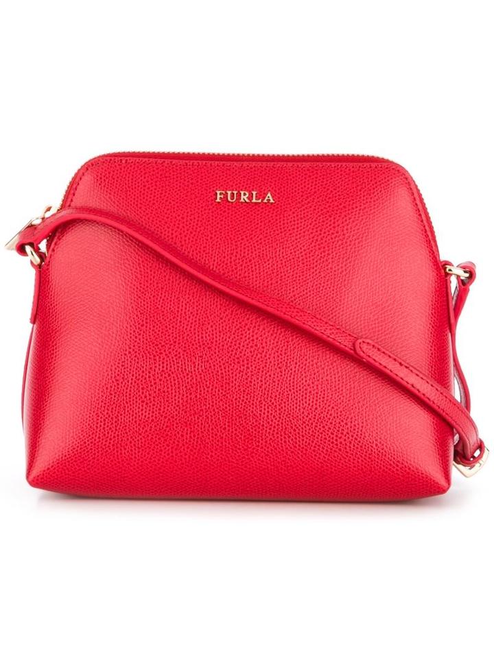 Furla 'boheme Trio' Cross-body Bag, Women's, Red, Leather