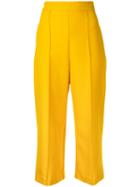 Macgraw - Purity Trousers - Women - Polyester/wool - 6, Yellow/orange, Polyester/wool