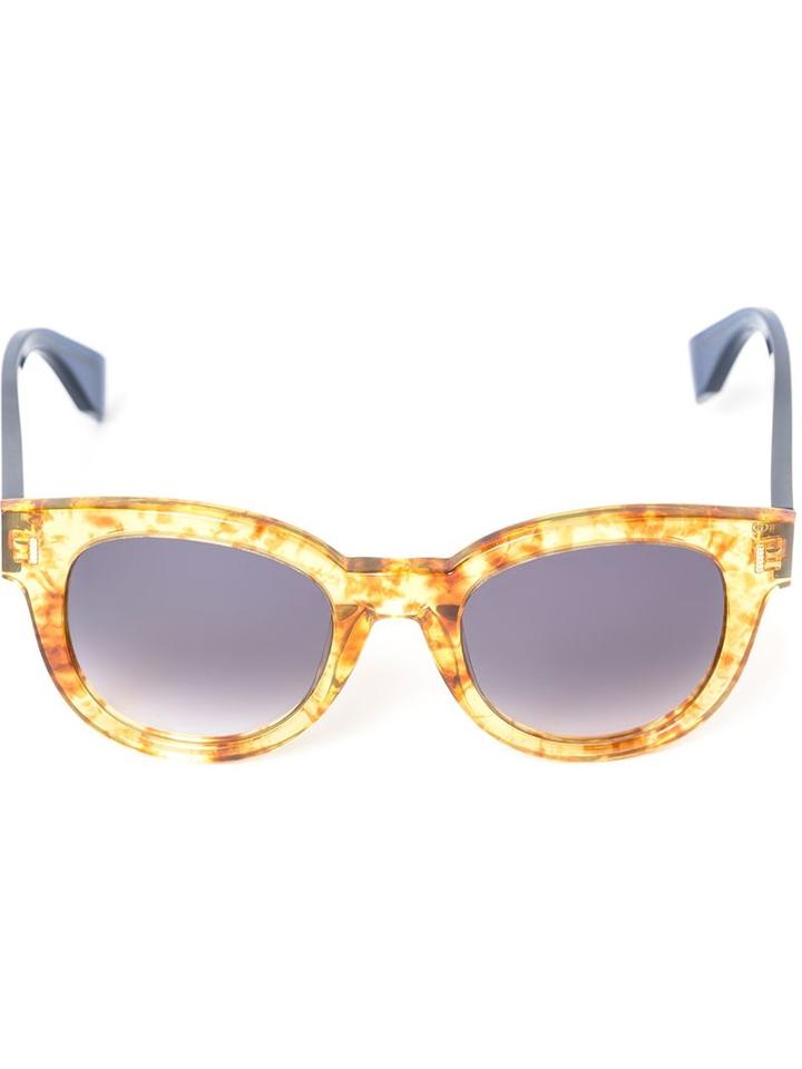 Fendi Round Frame Sunglasses
