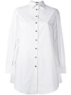 Jourden Open Sleeve Shirt, Women's, Size: 36, White, Cotton