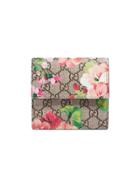 Gucci Gg Blooms French Flap Wallet - Multicolour