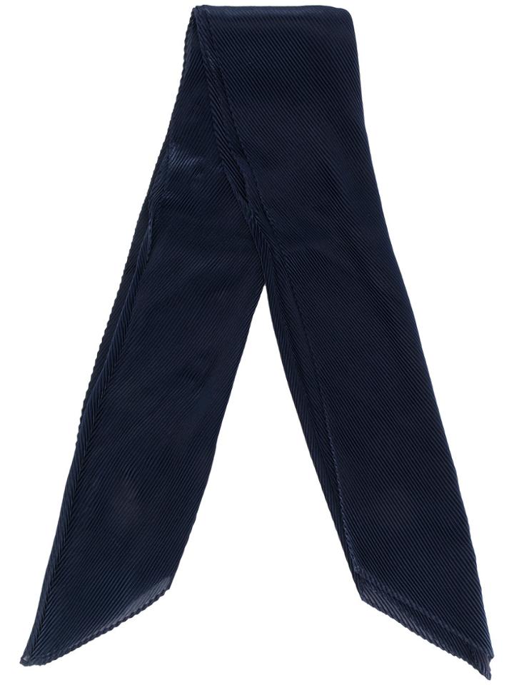 Pleats Please By Issey Miyake Pleated Scarf - Blue
