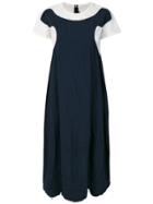Comme Des Garçons Comme Des Garçons Layered Jersey Dress - Blue