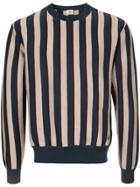 Kent & Curwen Striped Knitted Sweatshirt - Multicolour