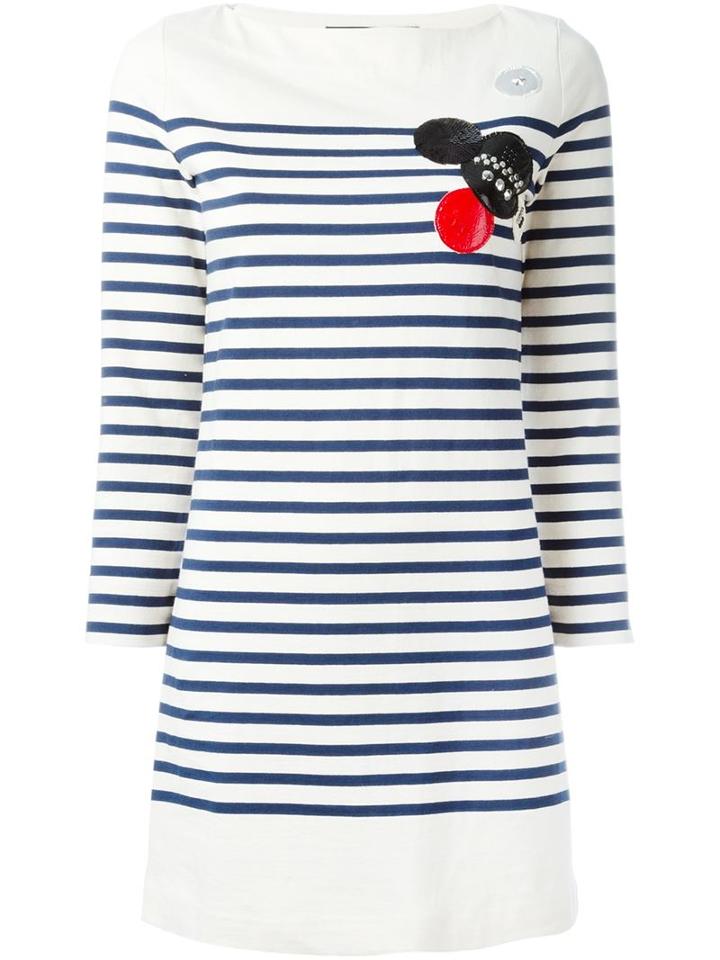 Marc By Marc Jacobs Patched Breton Stripe Dress