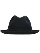 Borsalino Trilby Hat, Men's, Size: 56, Blue, Rabbit Fur Felt