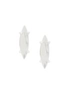 Wouters & Hendrix Technofossils Mother Of Pearl Earrings - White