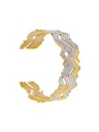 Charlotte Valkeniers Cluster Bangle - Metallic